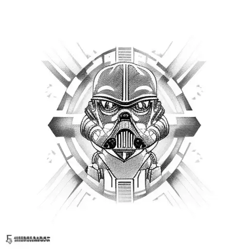 es ist ein schmaler grad swischen jedi ung sith tattoo design idea