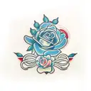 elizabeth tattoo design idea