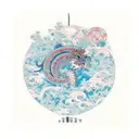 frame shop tattoo design idea