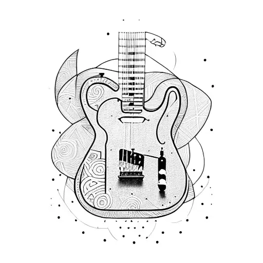 Telecaster tattoo design idea