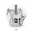 Telecaster tattoo design idea