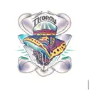 tacos morados tattoo design idea