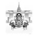 deadlift tattoo design idea