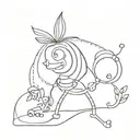 Funny tattoo design idea