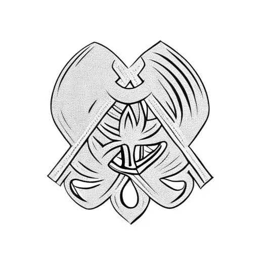 Easter Lilly Irish flag tattoo design idea