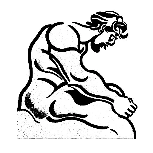 the labors of hercules tattoo design idea
