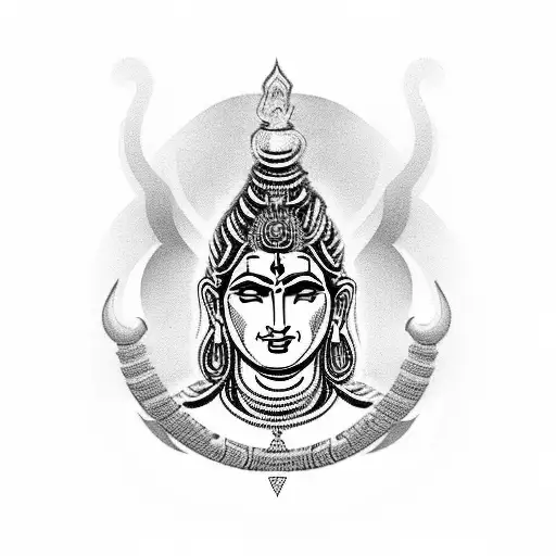 Shiva trishul artwork by dev5779766 on DeviantArt