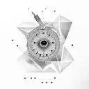 morse code tattoo design idea