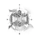 morse code tattoo design idea