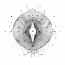 morse code tattoo design idea