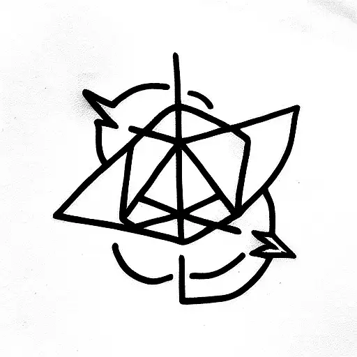 alchemy tattoo design idea