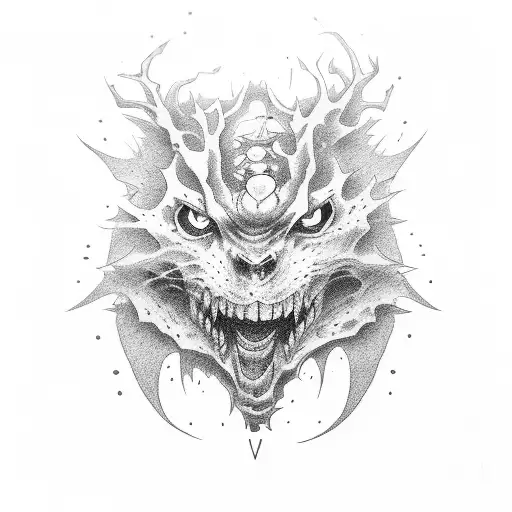 shinigami tattoo design idea