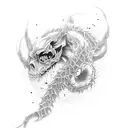 shinigami tattoo design idea