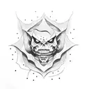 shinigami tattoo design idea