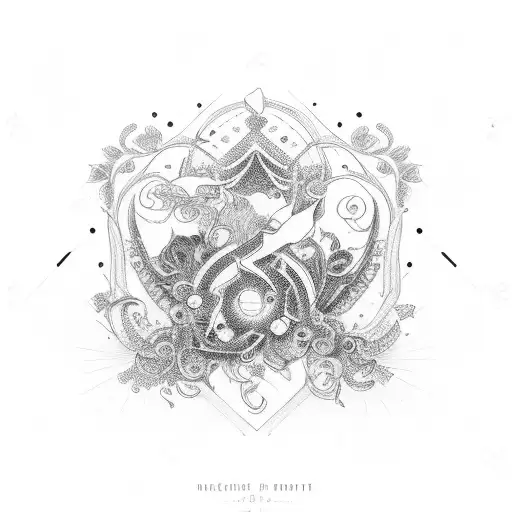 wedding anniversary 18yrs tattoo design idea