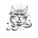 wedding anniversary 18yrs tattoo design idea