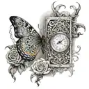 2000 written tattoo design idea