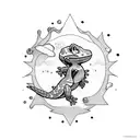 treecko tattoo design idea