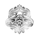 father and son tattoo design idea