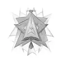 russian 5 point star tattoo design idea