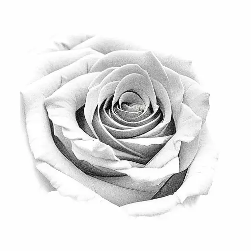 The Name "Amelia Valentina" in Roses tattoo design idea