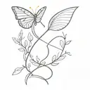 cute thyroid cancer tattoo design idea