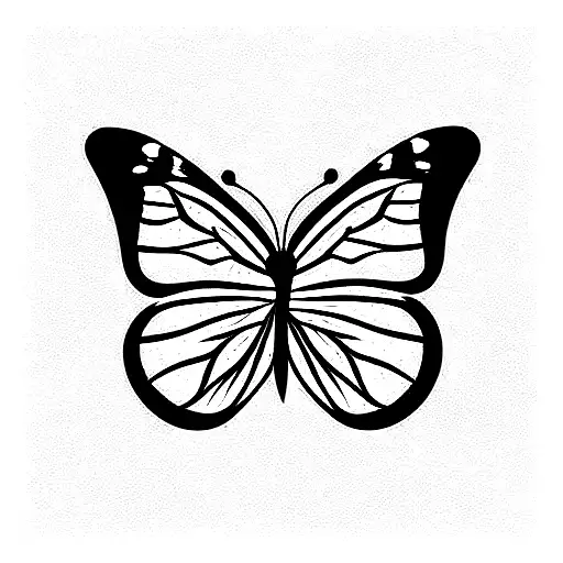 "enjoy the Butterflies" with Butterflies tattoo design idea