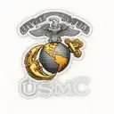 usmc logo tattoo design idea