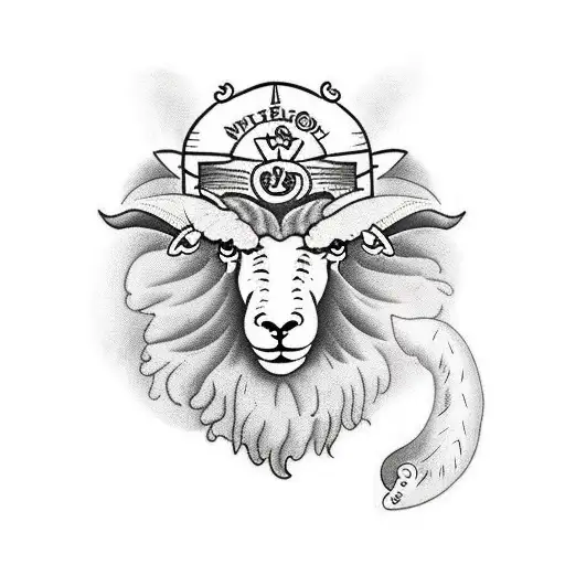 sheep in wolf's clothing tattoo design idea
