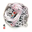 anime tattoo design idea