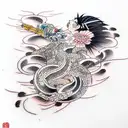 anime tattoo design idea