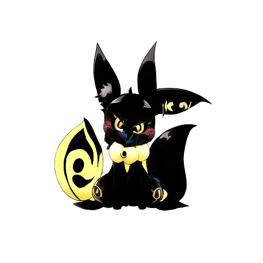 umbreon tattoo design idea