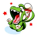 yoshi  tattoo design idea