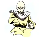 saitama tattoo design idea