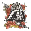 Darth Vader tattoo design idea