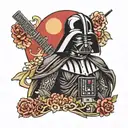 Darth Vader tattoo design idea