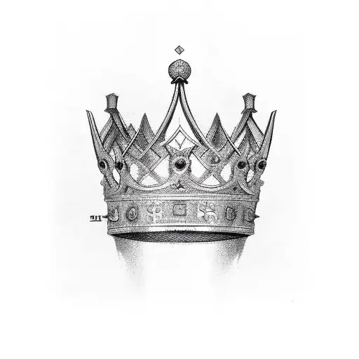 King's Crown tattoo design idea