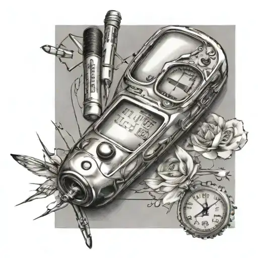 type 1 diabetes type 1 tattoo design idea