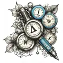 type 1 diabetes type 1 tattoo design idea