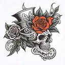 no rest for the wicked tattoo design idea