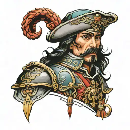 SPANISH CONQUISTADOR  tattoo design idea