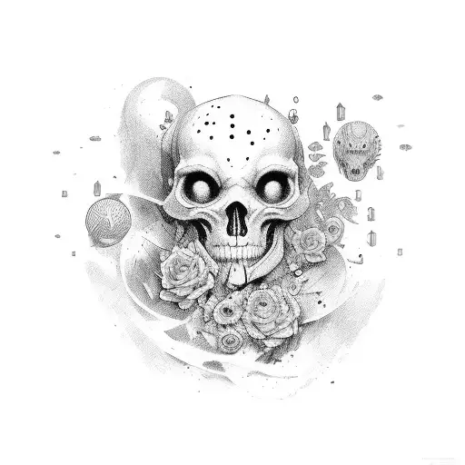 viajero en el tiempo conector de lo bueno y lo malo y conector de personas  tattoo design idea