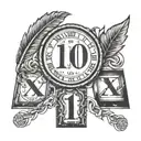3 roman numeral dates 10 10 2000 tattoo design idea