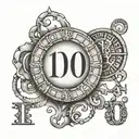 3 roman numeral dates 10 10 2000 tattoo design idea