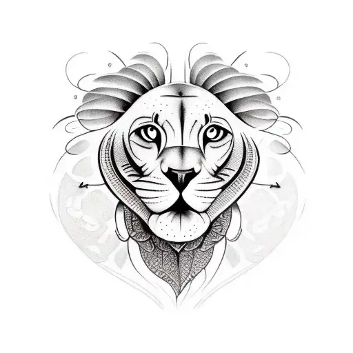 growth love and struggle tattoo design idea