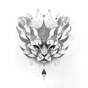 life changing with struggle and love tattoo design idea