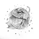 life changing with struggle and love tattoo design idea