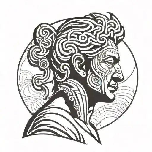 david michelangelo tattoo design idea
