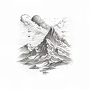 mount kailash tattoo design idea