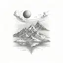 mount kailash tattoo design idea